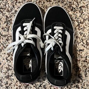 Vans Monochrome Lace-Up Shoes